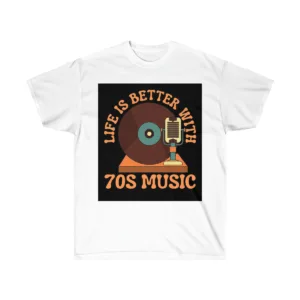 70s Music - Unisex Ultra Cotton Tee