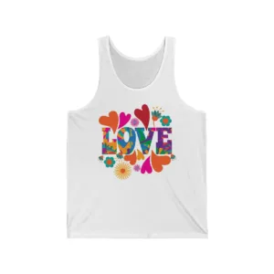 LOVE - Unisex Jersey Tank