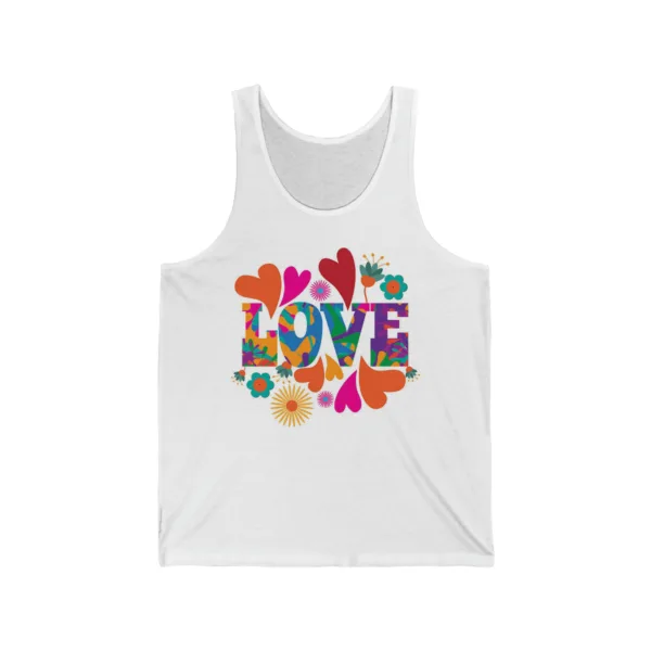 LOVE - Unisex Jersey Tank