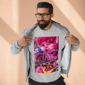 Pop Drinks - Unisex Premium Crewneck Sweatshirt