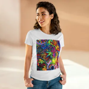 Pop Art - Women's Midweight Cotton Tee