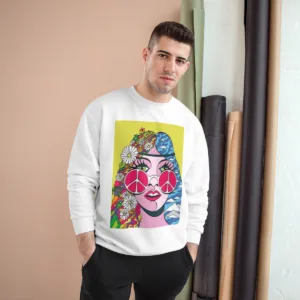 Peacful Look - Champion Sweatshirt