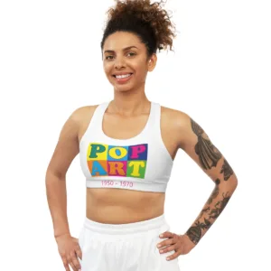 Pop Art - Seamless Sports Bra (AOP)